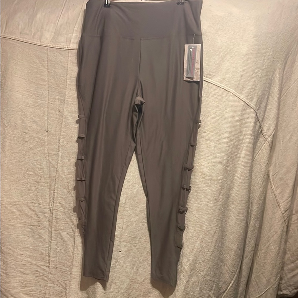 Balance Collection Women's Taupe Leggings